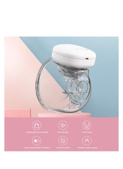 YOUHA YOUHA 2 Sets Wearable Pump Hands Free Electric Single Portable Wearable Cup 8oz/240ml BPA-free 3 Modes 9 Suction Levels Comfort feeding Milk Collector  - Image 4