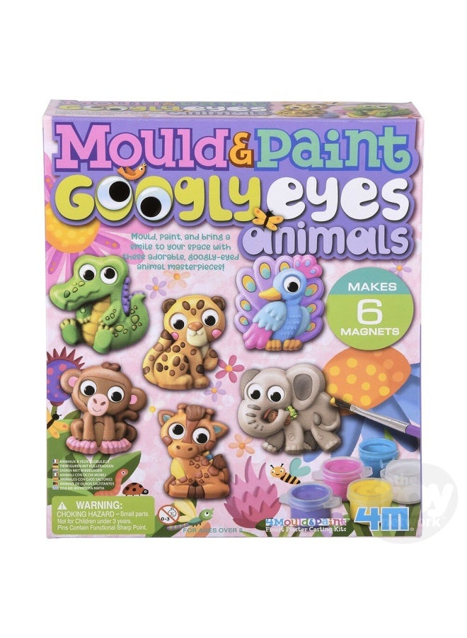 4M Mould & Paint Googly Eyes Animals Arts and Crafts Kit - Image 2