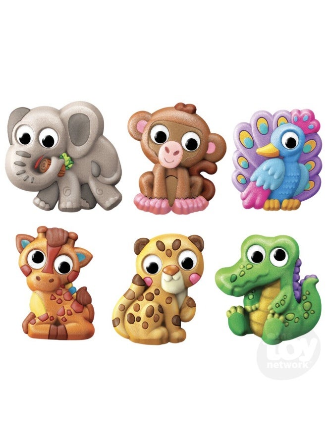 4M Mould & Paint Googly Eyes Animals Arts and Crafts Kit - Image 1