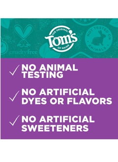 Tom's of Maine Tom's of Maine Whole Care Natural Toothpaste with Fluoride, Peppermint, 4 oz. 3-Pack (Packaging May Vary)  - Image 5