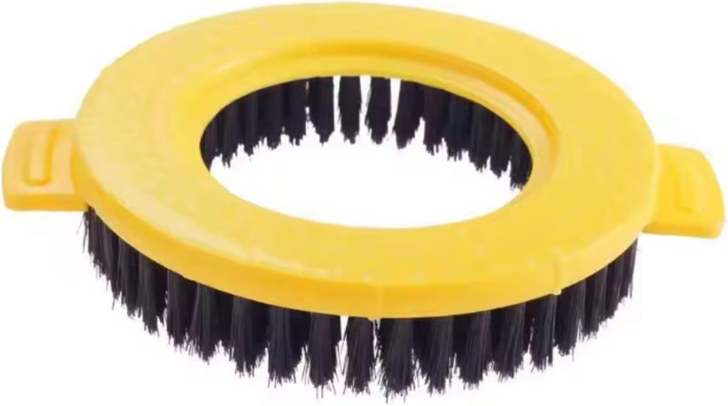 Zalcoon Scrub Brush Compatible with Spin Mop Base for 360°, Srubber Brush Compatible with Round shape spin mop Standard size - Image 1