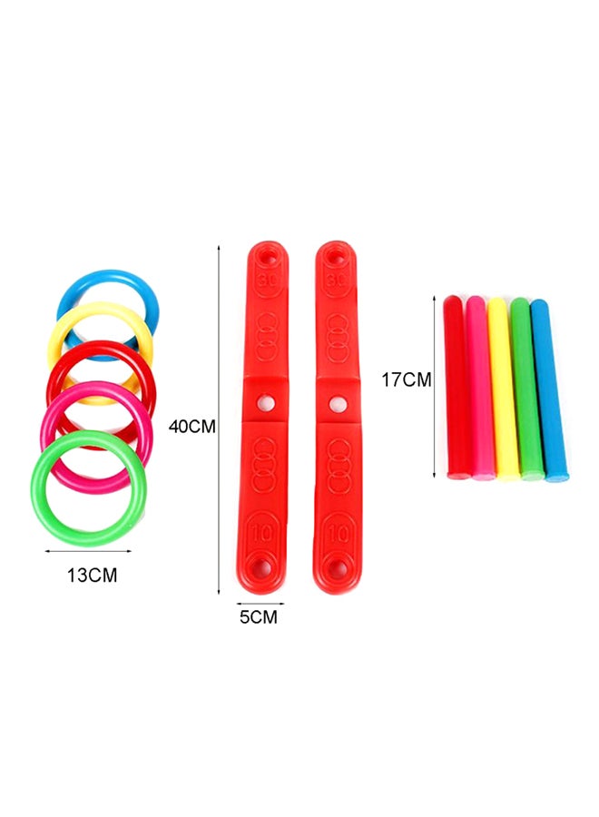 CYTHERIA Plastic Toss Ring Game Set - Image 3