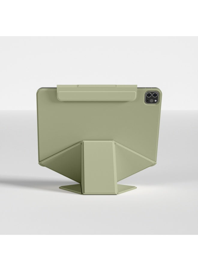 iPad Magnetic protective case for iPad 10 (10.9")/iPad 11 (A16) [2025], Multi-Angle Stand, Unobstructed super strong magnetic tablet protective case. Ultra-thin case with built-in detachable buckle New upgraded detachable pen holder - Image 2