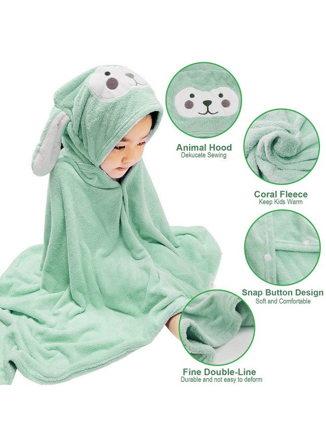 Visen Premium Hooded Towel for Kids,-28×55 INCH Large Size Kids Bath Towel,Ultra Soft Hooded Towel Wrap for Boys Girls - Image 3