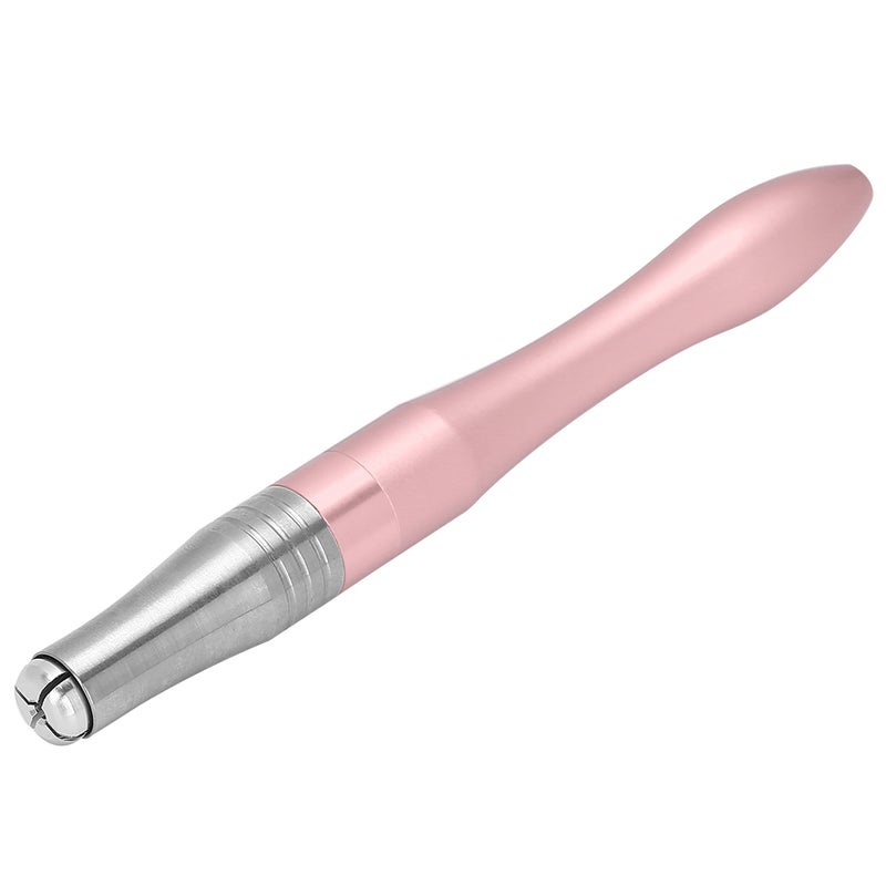 Microblading Pen: Rose Gold Aluminum Alloy Body - Durable Wear-Resistant Crossed Hole Design Locking Needle Firmly for Eyebrow Eyeliner Lip Tattoo Artists & Novices - Image 2