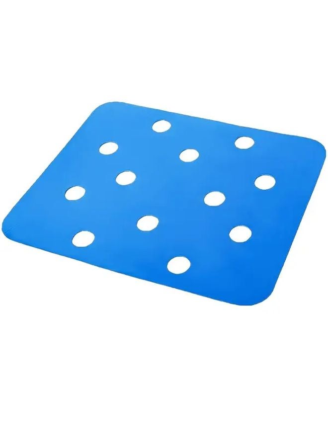 Non Slip Bath Chair Cushion with Suction Cups 1pc Drainage Seat Pad for Elderly - Image 1