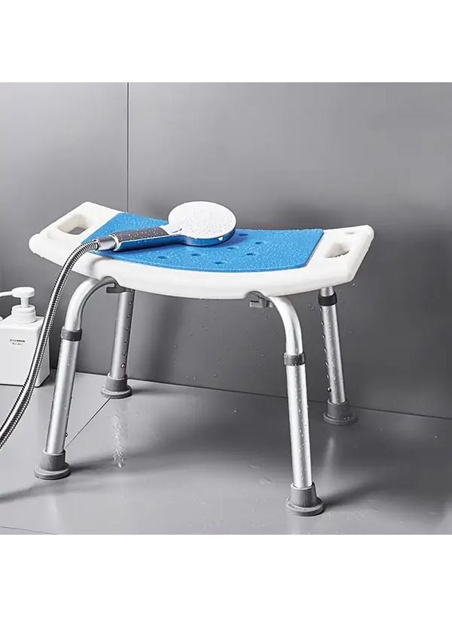 Non Slip Bath Chair Cushion with Suction Cups 1pc Drainage Seat Pad for Elderly - Image 5