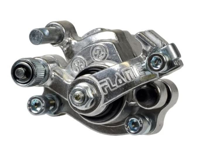 Precision Auto Products Disc Brake Caliper Assembly for Razor - Premium Replacement Brake Caliper for Razor MX500, MX650 Dirt Rocket, McGrath SX500 and Dirt Quad - Front or Rear Wheel with Flame Disc Brake Rotor Calipers - Image 2