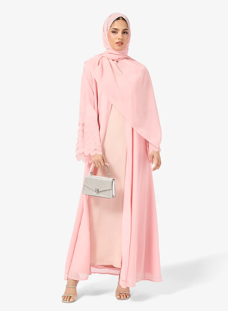 Khizana Basic Abaya With Sheila