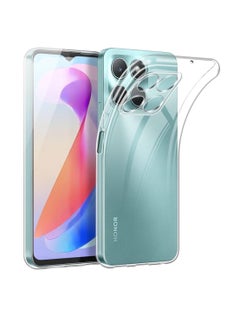 Generic Honor X6a (6.56") Case, Soft Silicone Bumper Shell Transparente Flexible Rubber Phone Protective Cases TPU Cover for Honor X6a - Clear  - Image 1