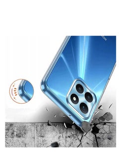 Generic Honor X6a (6.56") Case, Soft Silicone Bumper Shell Transparente Flexible Rubber Phone Protective Cases TPU Cover for Honor X6a - Clear  - Image 2