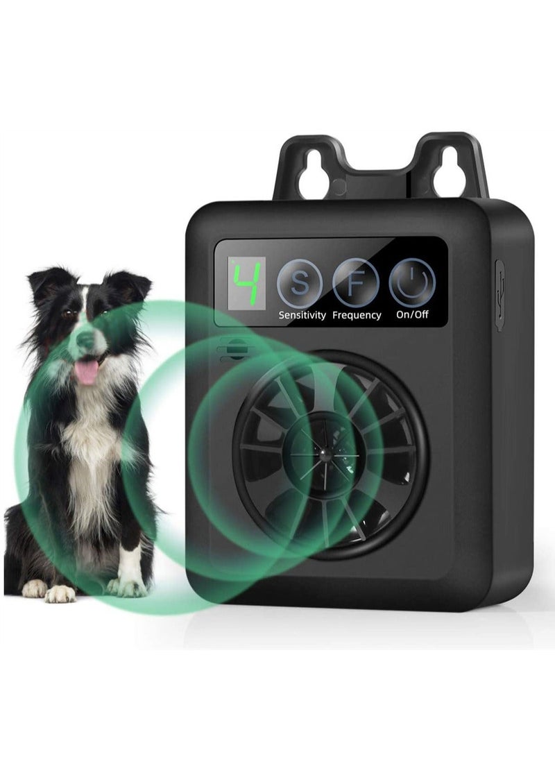 XiuWoo Anti Barking Device Upgraded with 4 Adjustable Sensitivity and Frequency Levels Automatic Ultrasonic Dog Mini Control Devices - Image 1