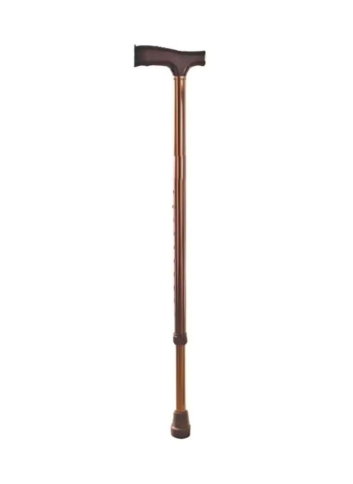 ماركة غير محددة - عكاز مصنوع من هيكل معدني قوي، مزوّد بمقبض بلاستيكي مريح - Image 1