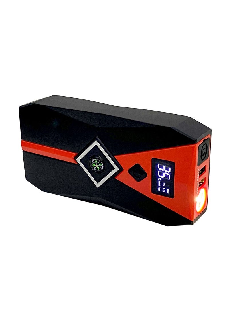 THUNDER - Multi-function 12000 mAh Car Battery Booster Jump Starter UltraSafe Portable Emergency Lithium Jump Starter Power Bank-800A / 12V/YJ-013 - Image 1