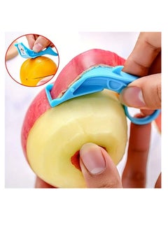 Generic 1pc, Fruit Peeler, Vegetable Peeler, Creative Peeler, Multifunctional Peeler, Potato Peeler, Orange Peeler With Ring Handle, Kitchen Apple Peeler, Melon Planer, Reusable Pear Peeler, Carrots Peelers  - Image 1