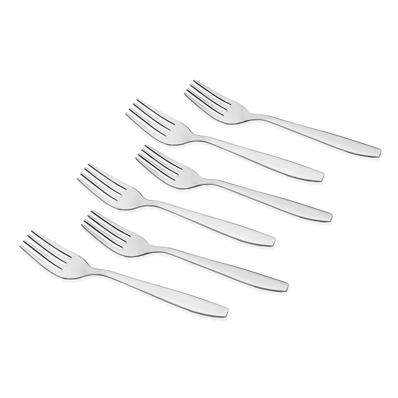KISHCO Crescent BabyAll Purpose Fork Set Pack of 6 - Image 1