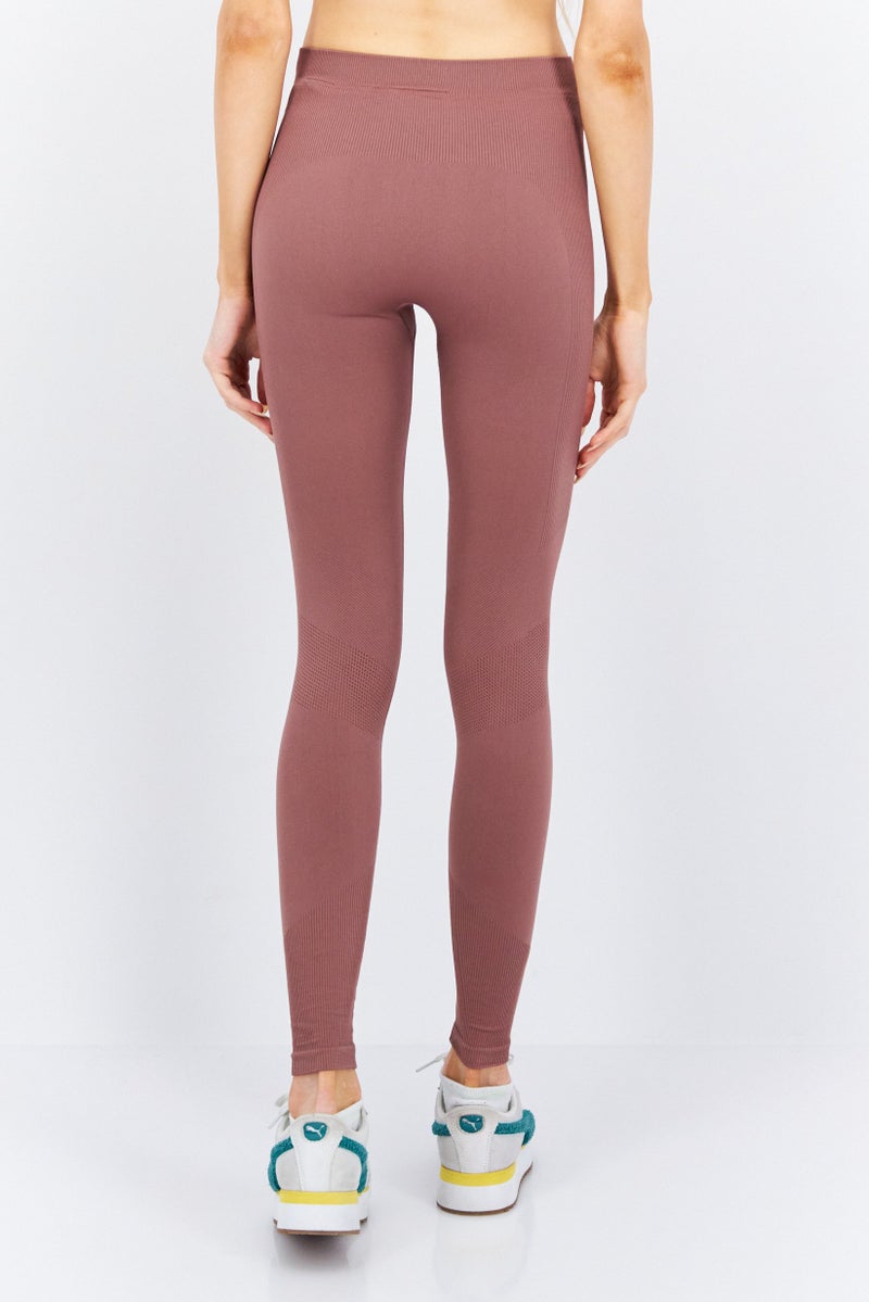 Weekday Women Plain Leggings, Brown - Image 2