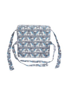 Kids High Chair Booster Cushion Cartoon Dining Pad Gray pony (seat cushion)