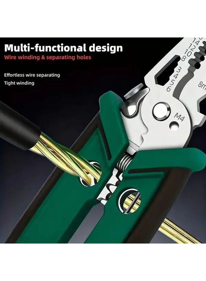 أداة متعددة الوظائف لقطع الأسلاك الخضراء العسكرية صناعية الجودة - تقشير، لف، وفصل - Image 3