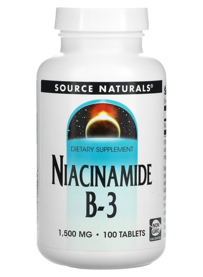 Niacinamide B-3 1500 mg 100 Tablets