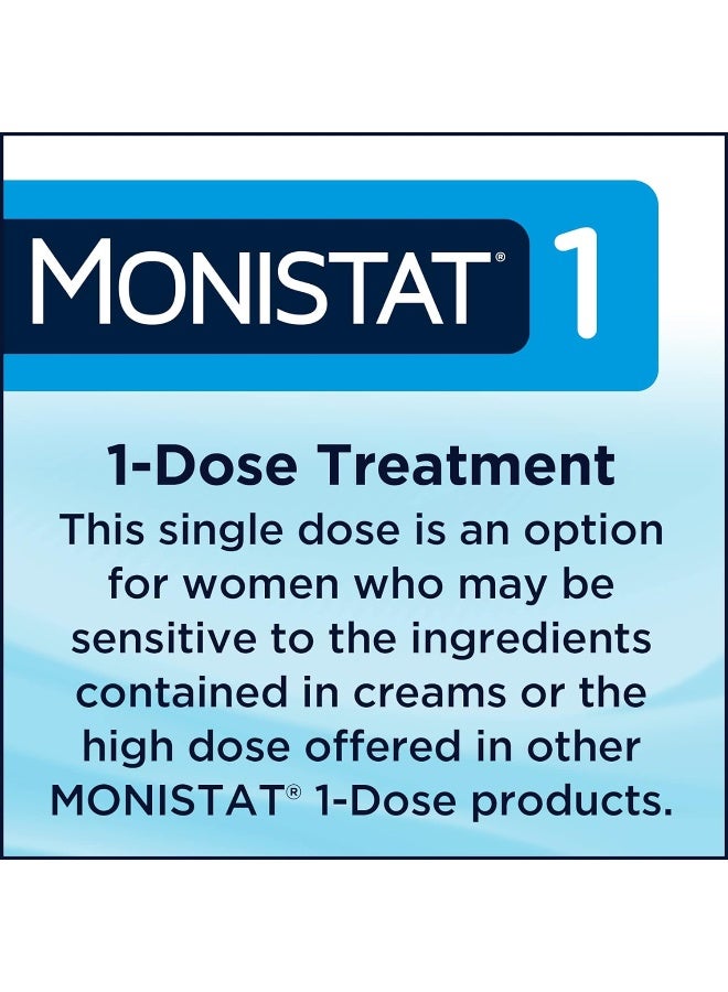 MONISTAT 1-Dose Yeast Infection Treatment For Women, 1 Prefilled Tioconazole Ointment Applicator - Image 5