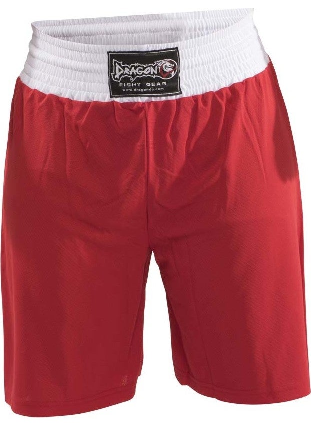 Dragon 14010 Boxing Shorts Red  - Image 1