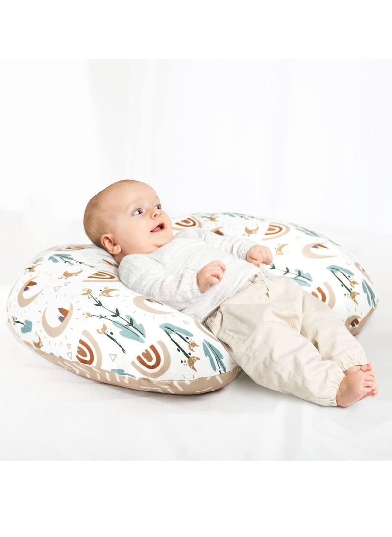 Gonice U-shaped breastfeeding pillowcase baby anti-vomiting multi-functional baby lying hold feeding  - Image 4