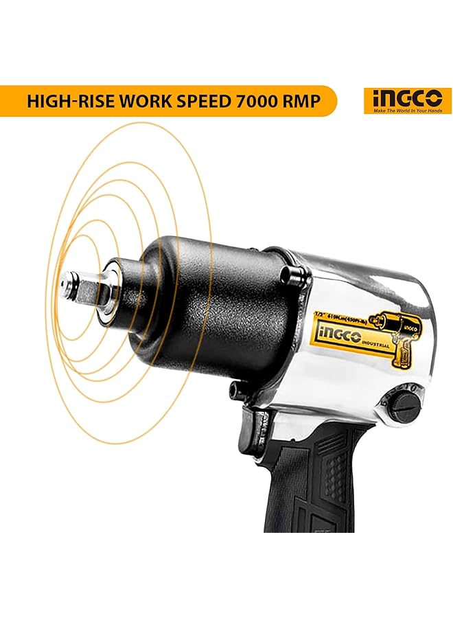 INGCO Arna Power Tools And Hand Tools Air Impact Fixed Square - Image 4