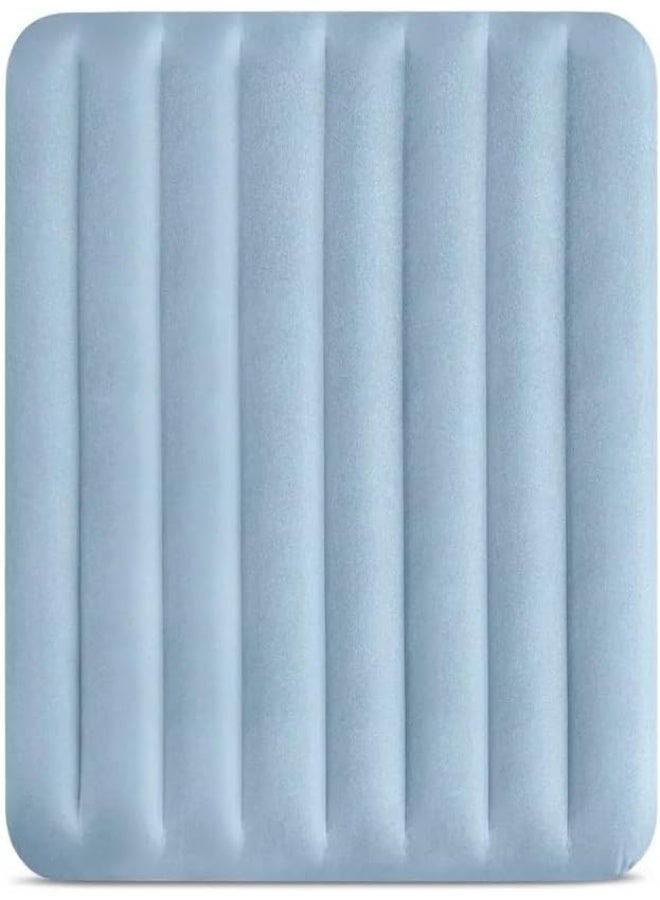 Intex DuraBeam Plus Series Medium Height Air Mattress | Queen Size | 64159 | Built-in USB Electric Pump | Multicolor - Image 2