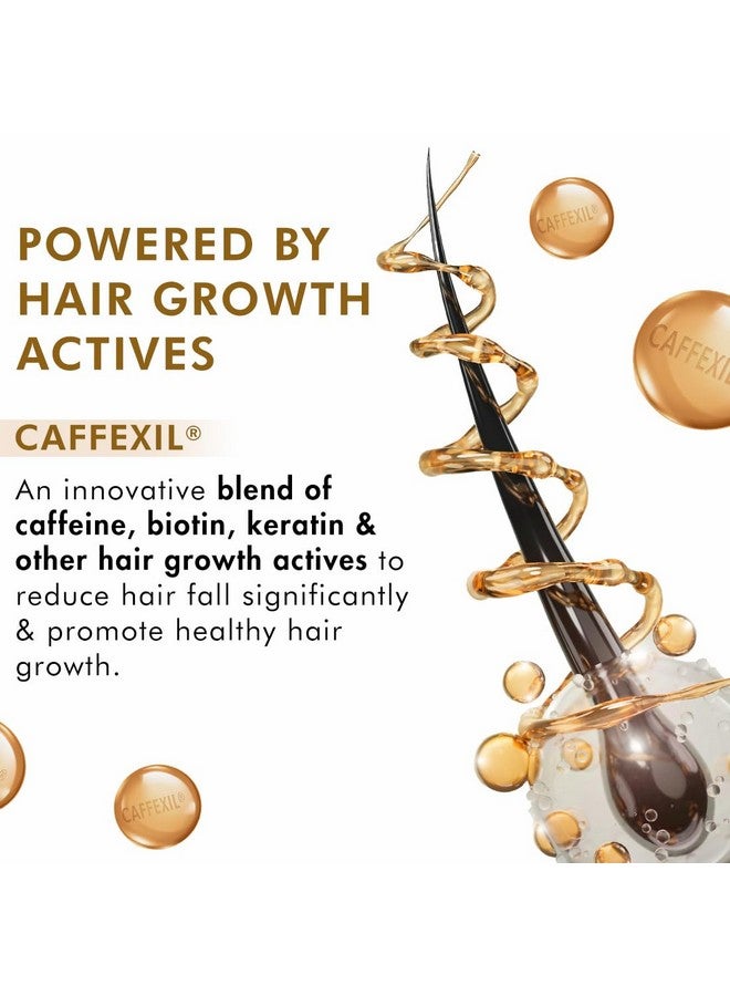 إم كافيين بلسم mCaffeine Advanced Hair Fall Control Caffexil® مع مستخلصات الكيراتين والبيوتين وإكليل الجبل | 80% من التحكم في تساقط الشعر | يقلل من التقصف ويحسن النعومة واللمعان | للرجال والنساء - 250 مل - Image 3