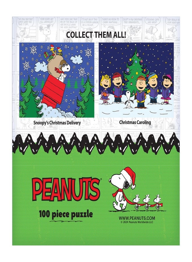 RoseArt - Peanuts - Snoopy's Christmas Delivery - 100 Piece Jigsaw Puzzle for Kids and Adults - Image 5