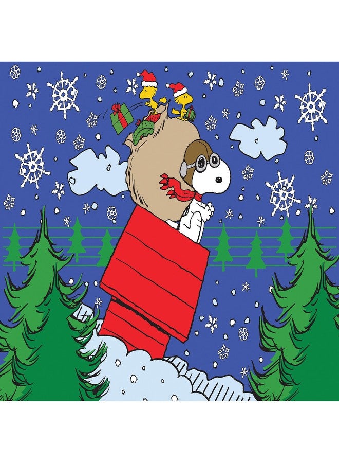 RoseArt - Peanuts - Snoopy's Christmas Delivery - 100 Piece Jigsaw Puzzle for Kids and Adults - Image 1