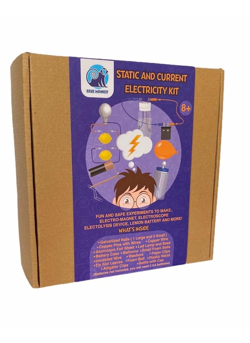 BLUE MONKEY - BLUE MONKEY 8+ STEAM Static and Current Electricity kit - Image 1
