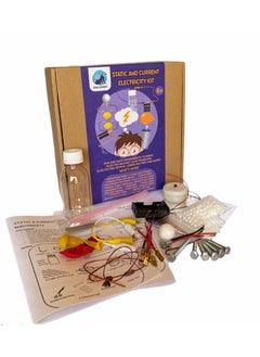 BLUE MONKEY 8+ STEAM Static and Current Electricity kit