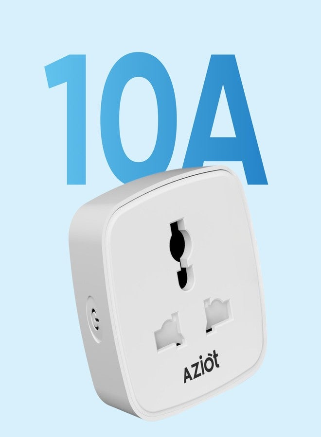 AZIOT 10A Smart Plug with Energy Monitoring - WiFi/Bluetooth - Made in India - Timer Function - Works with Google Home & Amazon Alexa - Image 5
