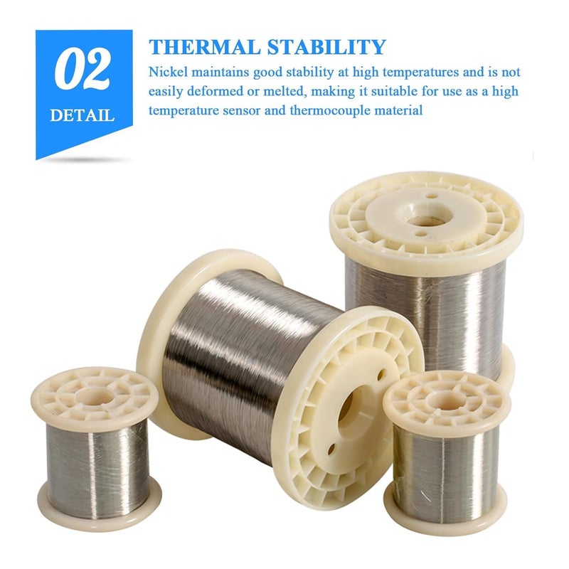 Nitinol Wire, 5 Meter,0.7-1Mm Nickel-Titanium Shape Memory Alloy, Nitinol Super Elastic(Dia 0.9mm) - Image 4