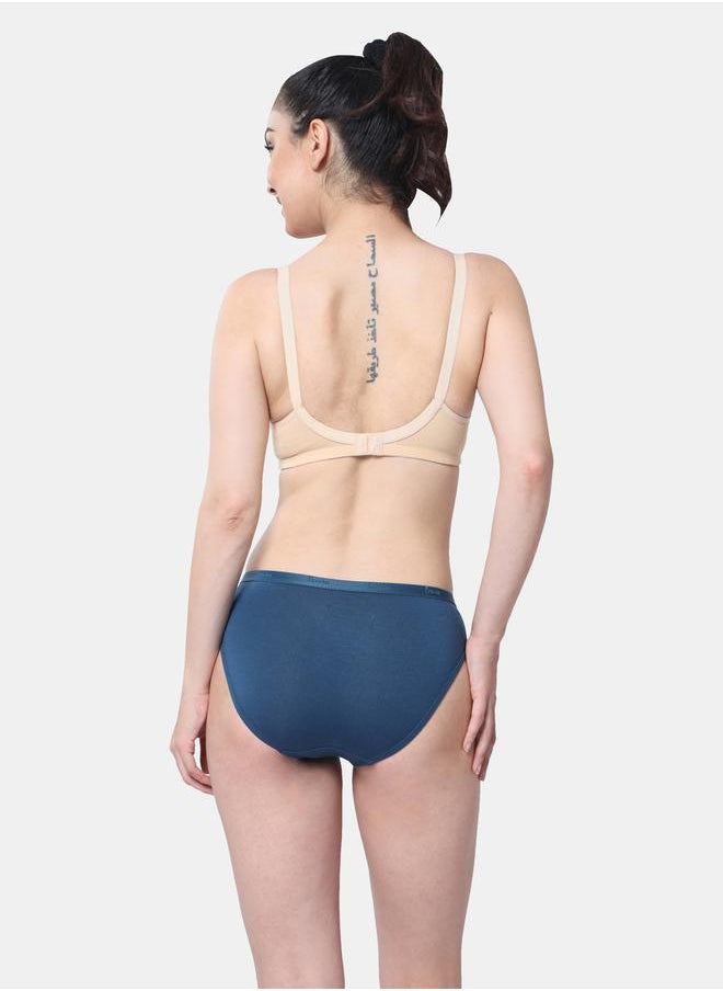 Envie - Padded Cotton Lace Insert Bra by Styli - Image 1