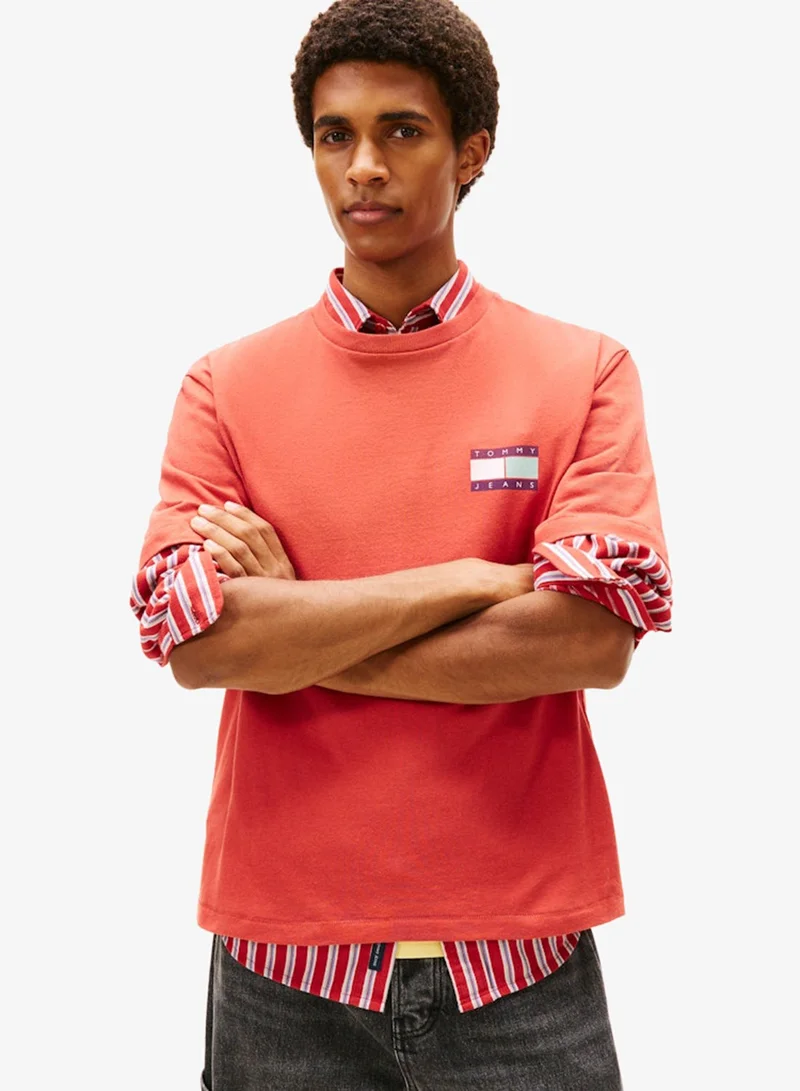 90S Peaks Backprint Crew Neck T-Shirt