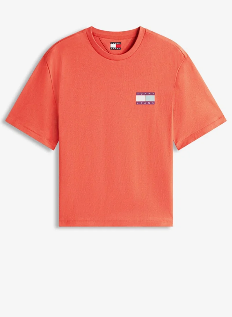 TOMMY JEANS  90S Peaks Backprint Crew Neck T-Shirt for Men | Best Price UAE