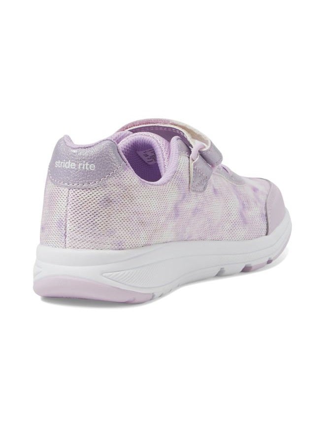 Stride rite Girl's Lighted Glimmer Sneaker, Lavender, 12 Little Kid - Image 5