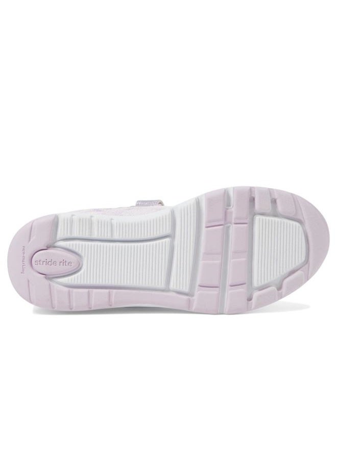 Stride rite Girl's Lighted Glimmer Sneaker, Lavender, 12 Little Kid - Image 3