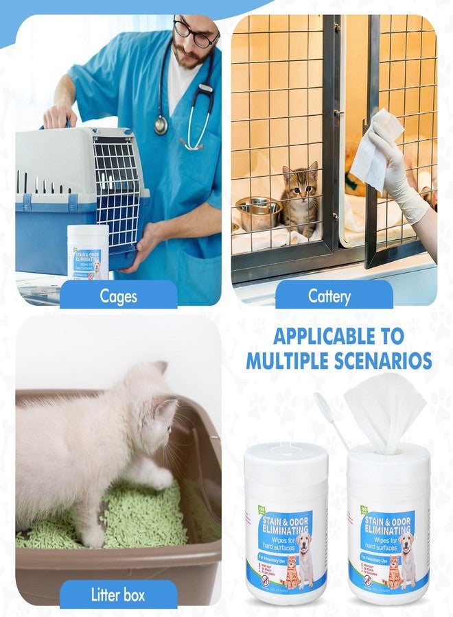 Swiffen 2 Pack/ 320 Count Litter Box Scrubbing Wipes, Cat Litter Box Cleaning Wipes, Unscented Cleaner & Deodorizer Canister Pet Urine Floor Cleaner Wipe for Kennels Pet Cleaning Supplies - Image 5