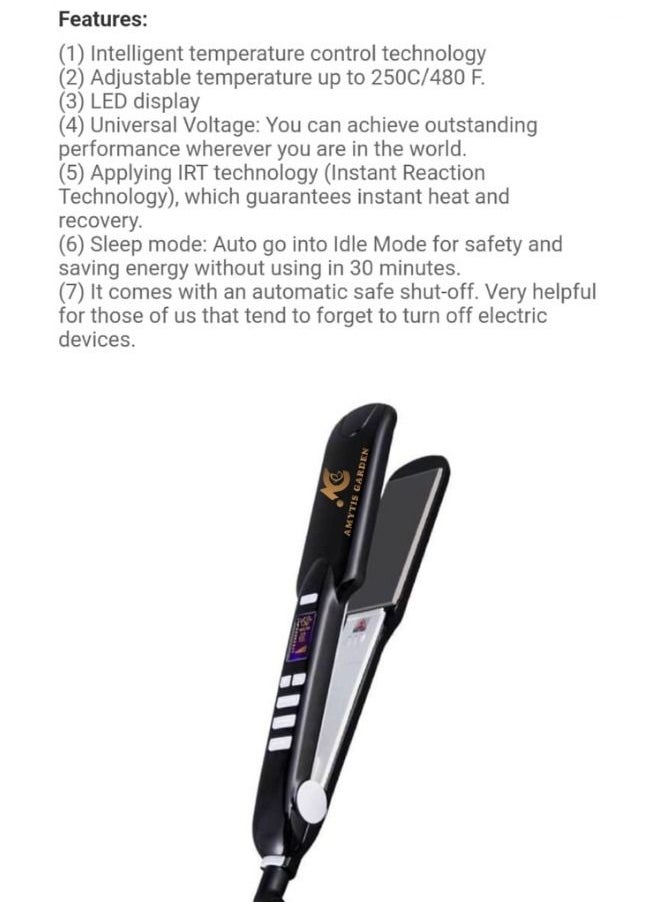 Titanium Multi Functional Hair Straightener - 45W - pzsku/Z3DED64089701BA02D4FCZ/45/_/1684766514/1d89cf69-ed5c-47e2-a966-ca6c82fdbaf1