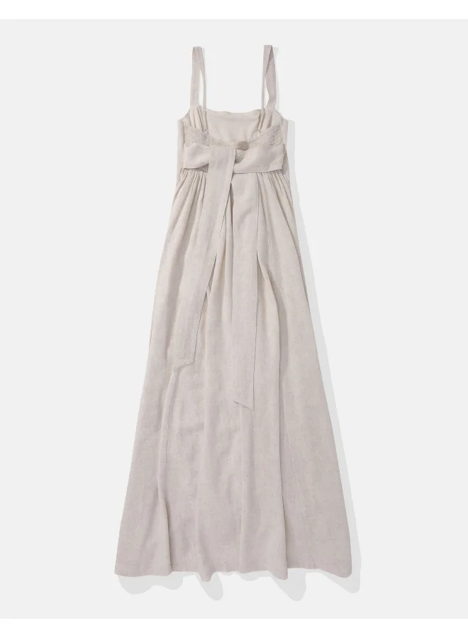 امريكان ايجل INTL LINEN MAXI DRESS