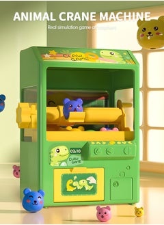 GROIC Mini Claw Machine with 8 Small Cartoon Ball, Electronic Arcade Game Indoor Toy with Music & Light Slam Dunk Claw Machine, Miniature Candy Grabber for Kids Party Game  - Image 3