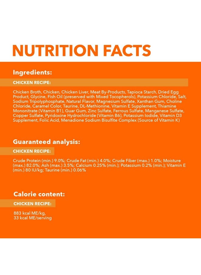 IAMS PERFECT PORTIONS Healthy Adult Grain Free* Wet Cat Food Cuts in Gravy, Chicken Recipe, 1.3 Ounce (Pack of 48). Easy Peel Twin-Pack Trays - Image 4