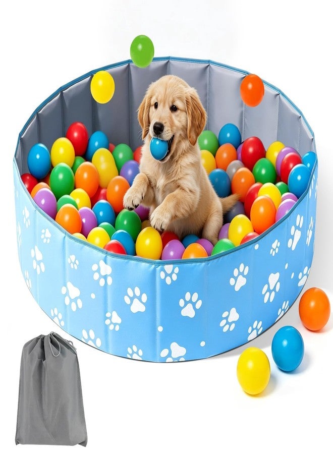 Taikula Large Dog Ball Pit, 40-Inch for All Types of Dogs and Cats, Foldable Ball Pit for Dogs Indoor and Outdoor Playpen, Party Toys Gifts (No Ball Included) - Image 1
