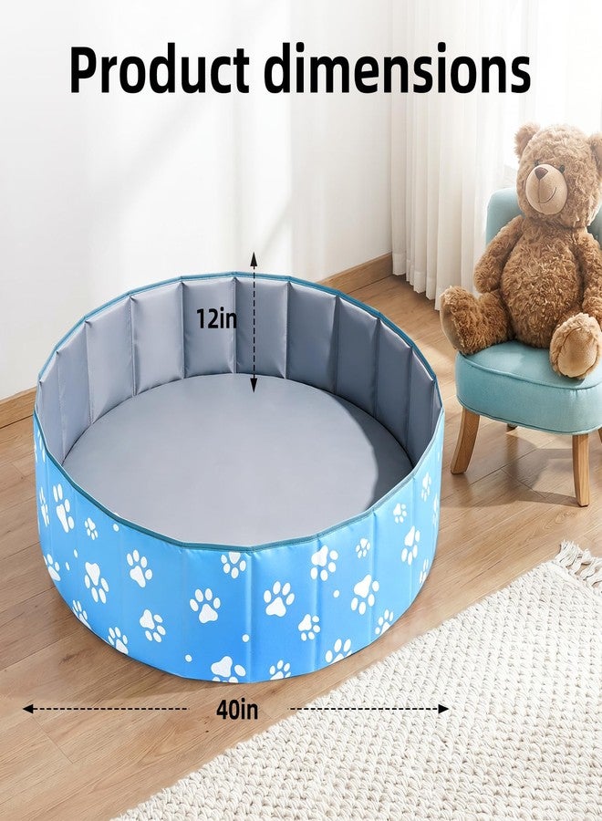 Taikula Large Dog Ball Pit, 40-Inch for All Types of Dogs and Cats, Foldable Ball Pit for Dogs Indoor and Outdoor Playpen, Party Toys Gifts (No Ball Included) - Image 3