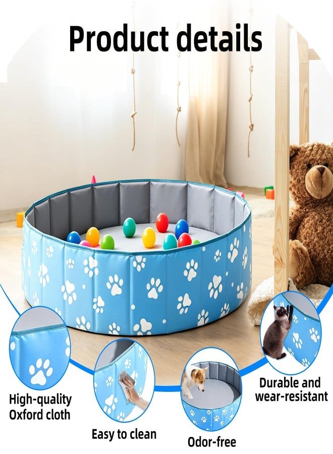 Taikula Large Dog Ball Pit, 40-Inch for All Types of Dogs and Cats, Foldable Ball Pit for Dogs Indoor and Outdoor Playpen, Party Toys Gifts (No Ball Included) - Image 4
