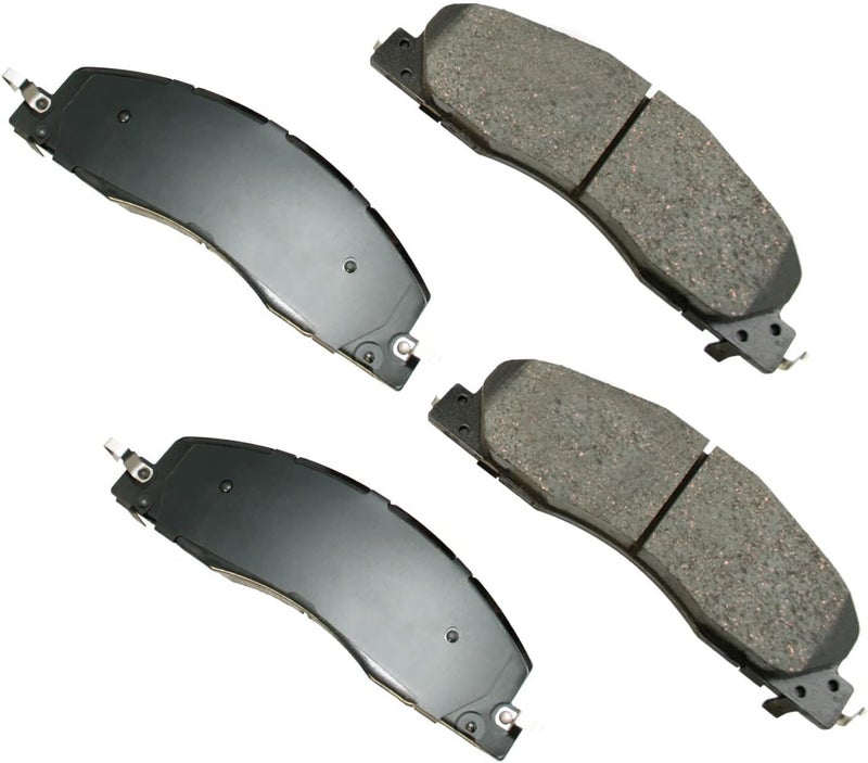 Akebono ACT1399 Ultra Premium Brake Pad Set - Rear, Ceramic Material